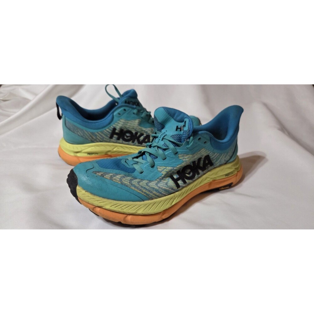 Hoka One One Mafate Speed 4 Running Shoes Blue Women's Size 9.5D